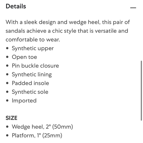 🖤VINCE Shelby Wedge Heel Sandals🖤 - Picture 16 of 16